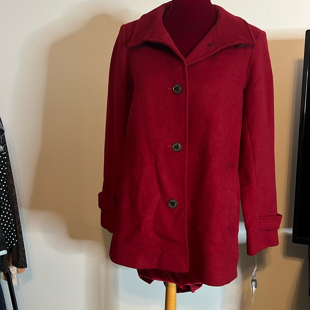 Women’s Red Coat Jacket